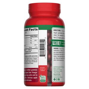 Nature's Truth USDA Organic Apple Cider Vinegar 500 mg., 120 Gummies