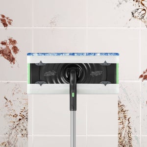 Swiffer Sweep + Mop Deluxe Sweeping Kit, 1 Sweeper + 30 Refills