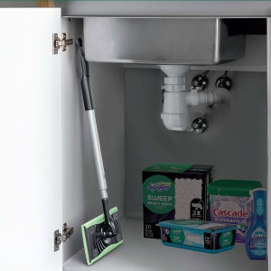 Swiffer Sweep + Mop Deluxe Sweeping Kit, 1 Sweeper + 30 Refills