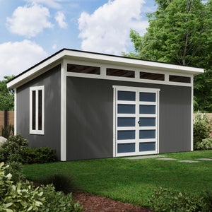 Yardline Palmetto 16' x 8' Wood Shed – Do It Yourself Assembly