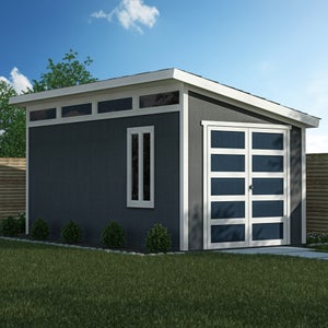 Yardline Palmetto 16' x 8' Wood Shed – Do It Yourself Assembly