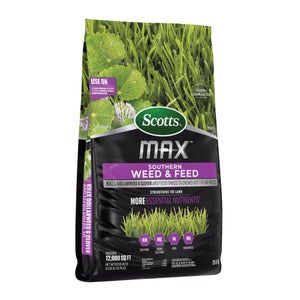Scotts MAX Southern Weed & Feed, 12,000 Sq. Ft.