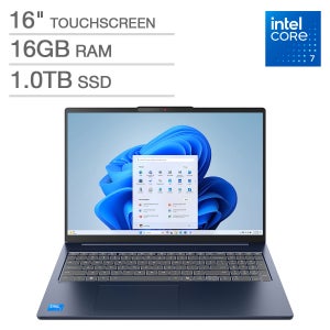 Lenovo IdeaPad Slim 5i 16" Touchscreen Laptop - Intel Core 7 240H - 1920 x 1200 - Windows 11 - 16GB RAM - 1TB SSD