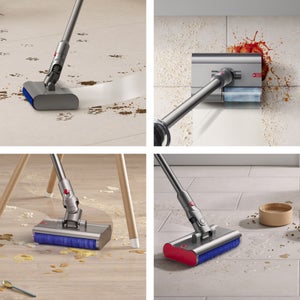Dyson V9 Submarine Extra Cordless Wet and Dry Stick Vacuum with Additional Wet Cleaner Head