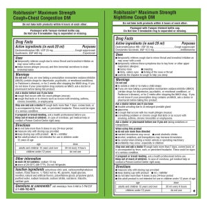 Robitussin DM Maximum Strength Day & Night Cough Relief, 20 Ounces