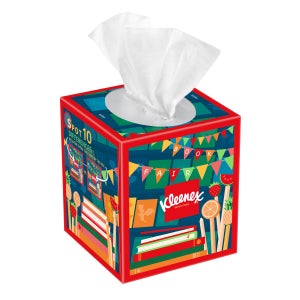 Kleenex Soothing Lotion Facial Tissue, 3-Ply, 85-count, 12-pack