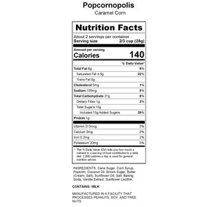 Popcornopolis Halloween Monster 2.2 oz  Caramel Corn Mini Cones, 24 count