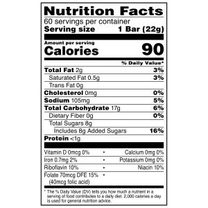 Kellogg's Rice Krispies Treats, 0.78 oz, 60-count