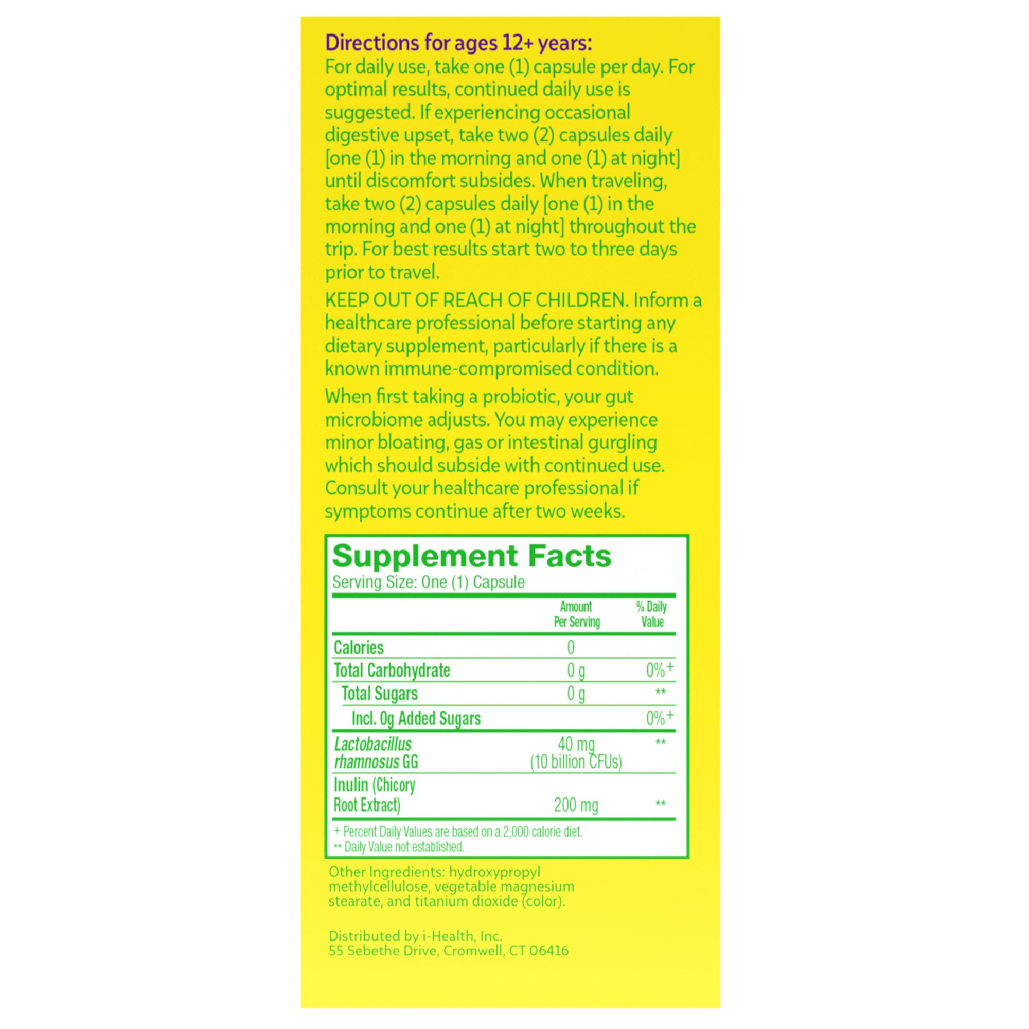 Culturelle Digestive Health Probiotic, 80 Vegetarian Capsules