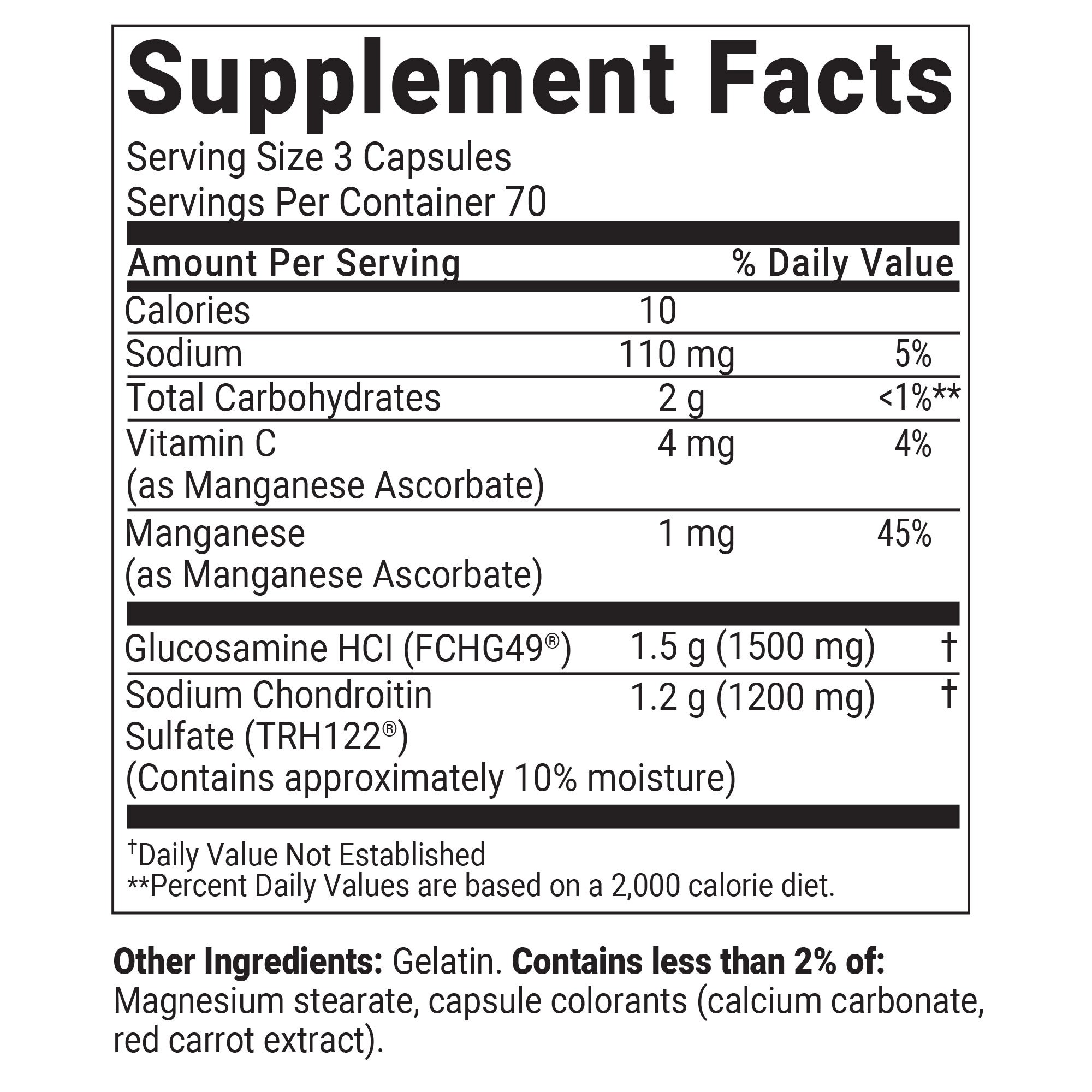 Cosamin DS Joint with Glucosamine & Chondroitin for Joint Health, 210 Capsules
