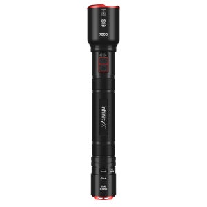 Infinity X1 7000L Dual Power Rechargeable Flashlight
