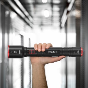 Infinity X1 7000L Dual Power Rechargeable Flashlight
