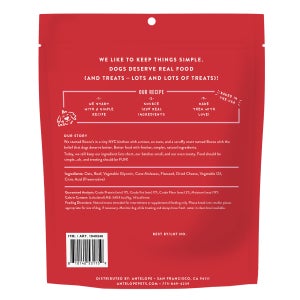 Bocce's Say Moo Soft & Chewy Dog Treat 2 lbs, 2-pack