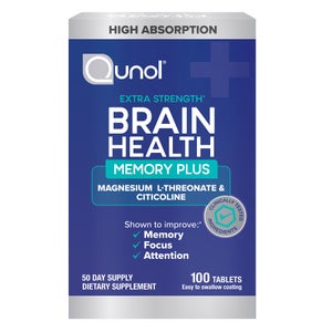 Qunol Brain Health Memory Plus, 100 Count