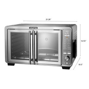 Gourmia XL 45 Quart Digital Countertop Oven with Air Fry and Temperature Probe