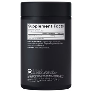Sports Research L-Theanine Suntheanine 200 mg, 150 Softgels