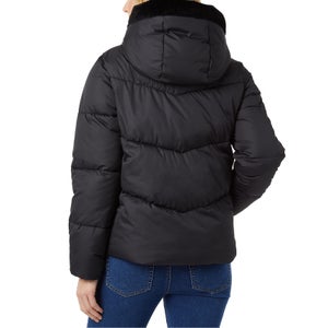 32 Degrees Women's Quilted Jacket with Plush Lined Hood