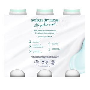 Dove Sensitive Body Wash, 23 fl oz, 3-pack