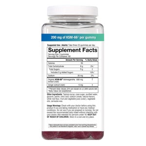 youtheory Ashwagandha Gummies, 180 Gummies