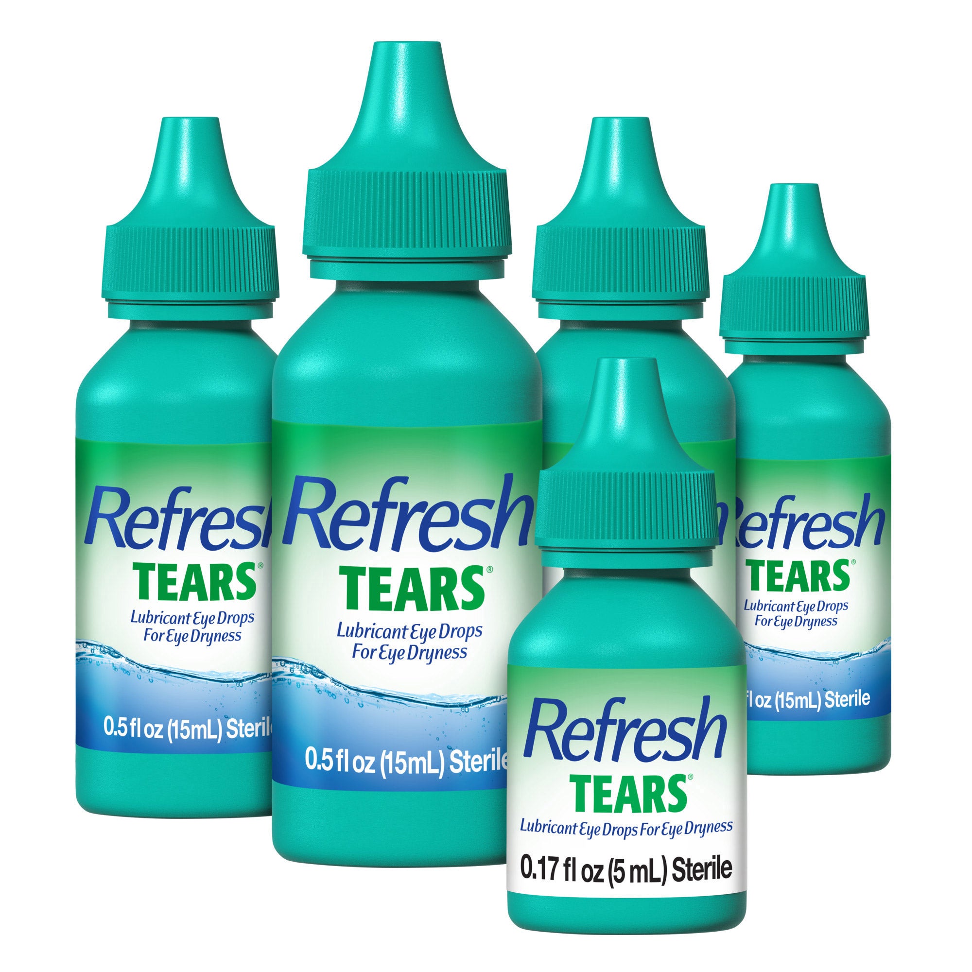 Refresh Tears Lubricant Eye Drops Multi-Pack, 65 ml.