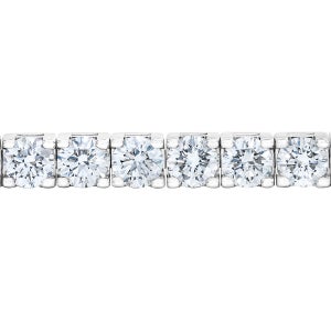 Round Brilliant 8.00 ctw VS2 Clarity, I Color Diamond 14kt Gold Tennis Bracelet