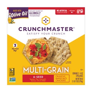 Crunchmaster 6-Seed Multi-Grain Crackers, 28 oz