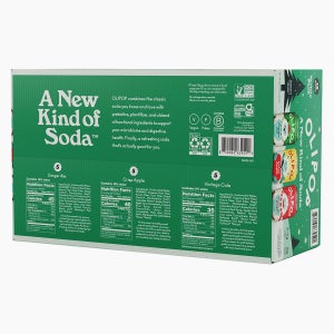 Olipop Soda, Holiday Variety Pack, 12 fl oz, 15-count