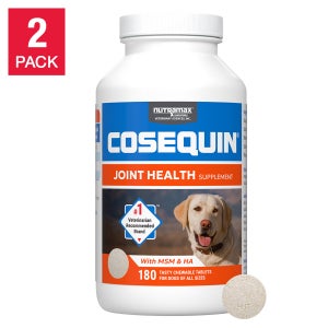 Nutramax Cosequin Joint Health Supplement Plus MSM and HA, 180ct Tablets, 2-pack