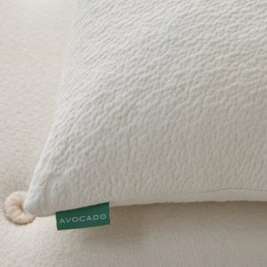Avocado Organic Pillow with Natural Latex and Kapok Fill