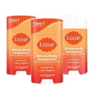 Lume Whole Body Deodorant, 2.6 oz, 3-pack