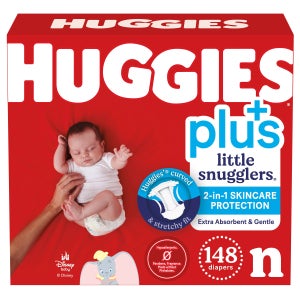 Huggies Plus Diapers Size Newborn