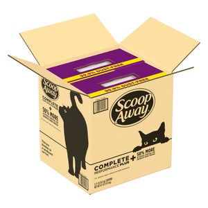 Scoop Away Complete Performance Plus, Scented Cat Litter, 42 Pounds