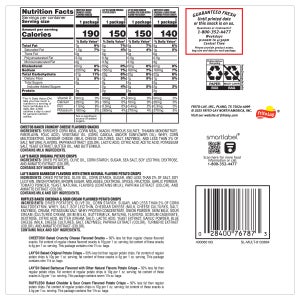 Frito Lay Oven Baked Mix, Variety Pack, 30-count