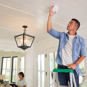 First Alert BRK Precision Detection Wired Talking Smoke/CO Alarm, 2-pack