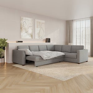 Thomasville Caler Convertible Sleeper Sectional with Storage