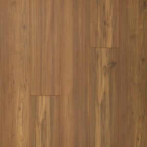 Mohawk Home 12MM Thick 7.5in X 47.2in AC4 Waterproof Surface Laminate Wood Plank Flooring (17.18 sq ft/ctn)