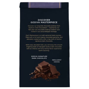 Godiva Masterpieces Dark Chocolate Ganache, 15.1 oz., 4-pack, 60.4 oz. Total
