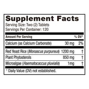 Weider Red Yeast Rice Plus 1200 mg., 240 Tablets