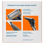 Harry's Chrome Edition Razor Set 13 Cartridges + 1 Handle