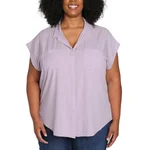 Jachs Girlfriend Women's Button Front Blouse