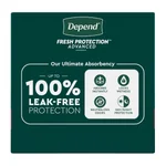 Depend Fresh Protection Advanced Incontinence Underwear for Men, Ultimate Absorbency