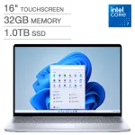 Dell Inspiron 16" Touchscreen Laptop - Intel Core 7 150U Processor - FHD+ (1920 x 1200) - Windows 11 Home