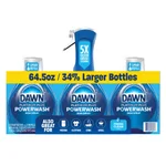 Dawn Platinum Plus Powerwash Dish Soap Spray, Fresh Clean, 1 Starter Kit + 2 Refills