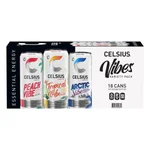 Celsius Sparkling Energy Drink, Variety Pack, 12 fl oz, 18-count