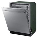 Samsung 51 dBA Fingerprint Resistant Top Control Dishwasher with AutoRelease and 3rd Rack