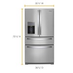 Whirlpool 26 cu. ft. 4-Door Refrigerator with Dual Cooling