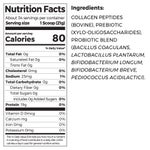 Orgain Collagen Peptides + Probiotics, Unflavored, 1.6 lbs
