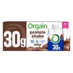 Orgain 30g Milk Protein Shake, Chocolate Fudge, 11 fl oz, 18-pack