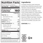 Orgain 30g Milk Protein Shake, Chocolate Fudge, 11 fl oz, 18-pack