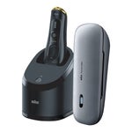 Braun Series 9 Sport + Electric Shaver with Clean and Charge Station and Powercase